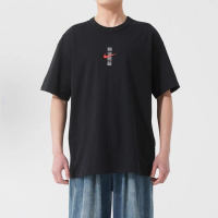 NIKE耐克短袖T恤运动休闲舒适针织圆领男装IH0835-010 C