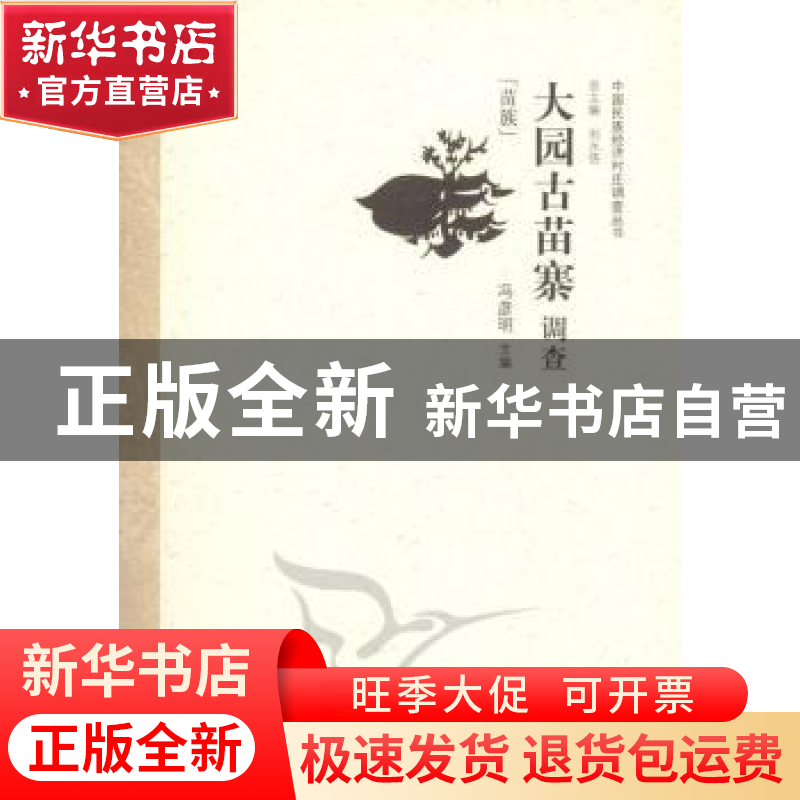 正版 大园古苗寨调查:苗族 冯彦明主编 中国经济出版社 97875136