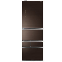 东芝 GR-RM533WE-PG1A2 日式多门五门大容量一级能效无霜薄嵌入自动制冰家用高端电冰 双系统兰芷棕