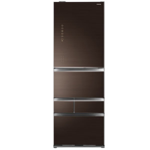 东芝 GR-RM533WE-PG1A2 日式多门五门大容量一级能效无霜薄嵌入自动制冰家用高端电冰 双系统兰芷棕