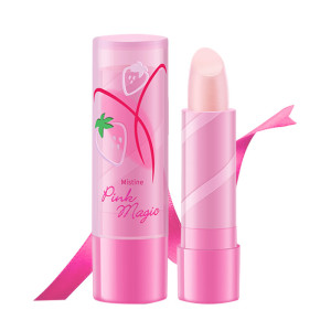 [2支装]泰国蜜丝婷Mistine大草莓珠光变色口红润唇膏升级款梦幻变色保湿滋润3.7g