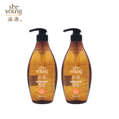 滋源强韧奢养防断洗头水(中干性)两瓶装 535ml+535ml /套