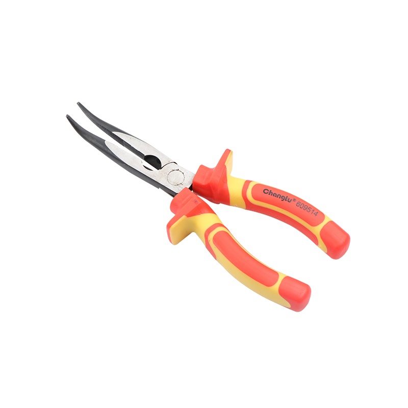 长鹿VDE电工弯嘴钳 8寸 把