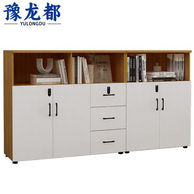 豫龙都收纳柜四门三抽台