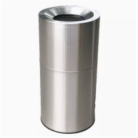 德力彩 不锈钢垃圾桶 直径380mm*高770mm 个