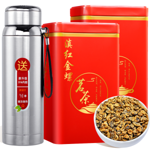 2025年新茶云南凤庆滇红茶叶特级单芽古树茶叶金螺金芽散装500g 500g