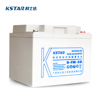 科士达UPS蓄电池 6-FM-38(12V38AH)阀控式免维护铅酸电池(含电池连接线、安装调试)