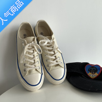 SUNTEK 日系少女甜甜の淡黄奶油帆布鞋复古简约百搭经典学院板鞋