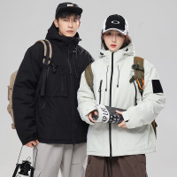 情侣款棉衣加厚秋冬新款棉服男士保暖潮流百搭夹克连帽外套上衣男