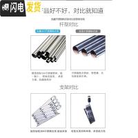 三维工匠阳台外伸缩晾衣架室外户外推拉折叠晒衣架晾衣杆凉衣架不锈钢 三档1.0米 大