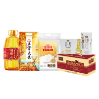 胡姬花/金龙鱼/金沙河/月盛斋/君乐宝组合套装