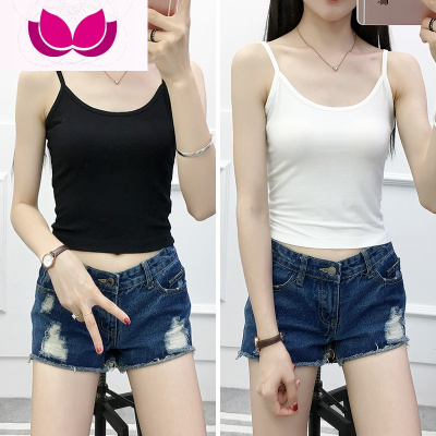 七斓裹胸内衣女莫代尔防走光吊带上衣抹胸背心长款果胸打底衣百搭