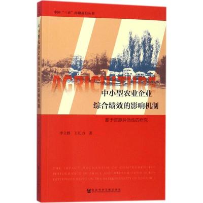中小型农业企业综合绩效的影响机制