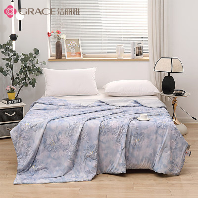 洁丽雅沁凉夏被-幽兰逢春JLY-YHK220 规格150x200cm