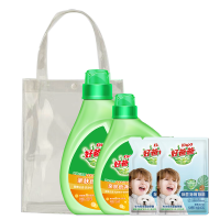 好爸爸Kispa深层去渍洗衣液除菌抑菌强力去渍低泡易漂婴儿衣物专用