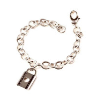 梦克拉 Mkela 钨金手链 恋上你锁住你(男) 朋克风格 其他 手链 送恋人