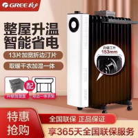 格力(GREE)电油汀取暖器家用节能暖风机低音卧室婴儿电暖器13片油汀NDY23-X6022