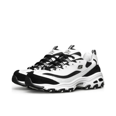 斯凯奇女子休闲熊猫鞋13148-WBK7双