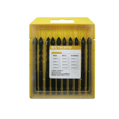高松takama 六角十字多功能陶瓷钻10*118mm903310 10支/盒