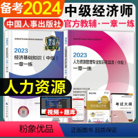 [正版]备考2024中级经济师教辅配套人资题库章节习题集同步训练与答案解析全套人力资源管理专业知识与实务实物经济基础考