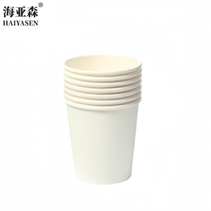 海亚森 TK-3061 350g纸+18gPE淋膜 9盎司 250ml 一次性杯 1000.00 个/包 (计价单位:包 白色