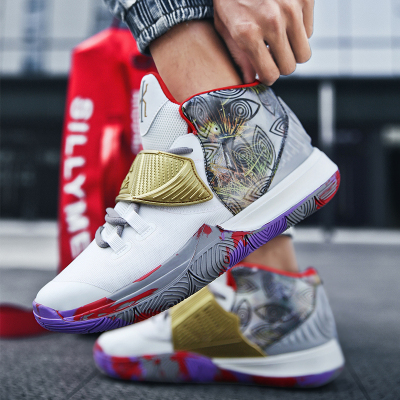 青少年实战aj1男鞋欧文6代鞋篮球中学生木乃伊台北天眼防滑运动鞋