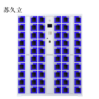苏久立智能手机柜存放柜存包柜储物柜60门透明款