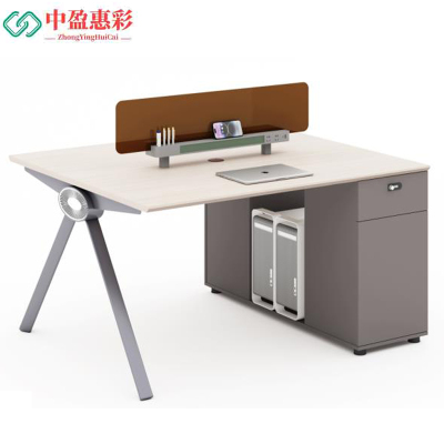 中盈惠彩 办公桌两人位 LC-Y0414 1400*1200*1050mm 张