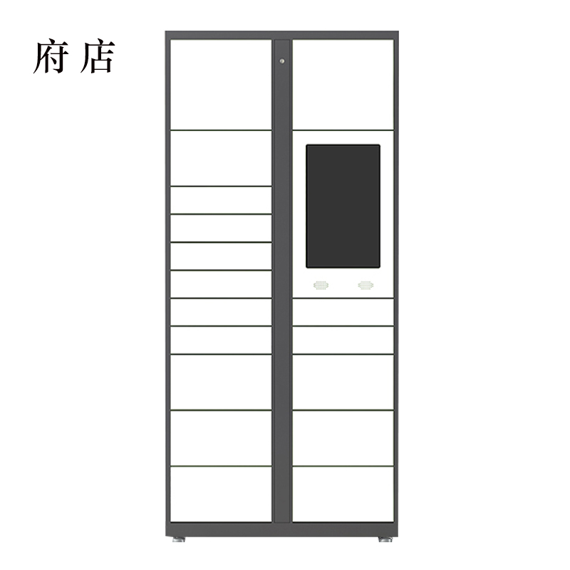 府店智能快递柜小区快递自提柜派件柜室外寄存柜信报箱储物柜主柜17格