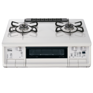 日本进口百乐满燃气灶everychef标准版台式两眼灶煤气炉自动烤天然气PA-380WHA-R