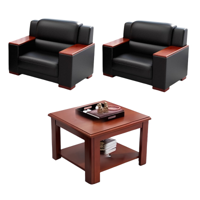 悦兴诚待客沙发 106*84*93cm(1+1)+短茶几套