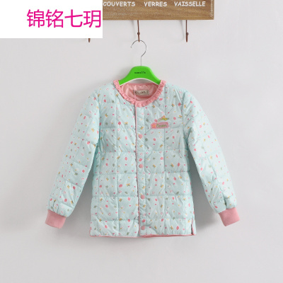 锦铭七玥新款童装儿童羽绒内胆羽绒服女童羽绒服内胆长袖棉衣外套一件代发
