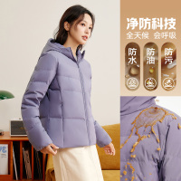 361°三防羽绒服女冬季女款防水连帽保暖短羽绒服加厚运动外套