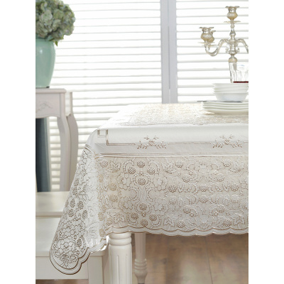 家柏饰(CORATED)pvc桌布防水防油免洗茶几餐桌布布艺北欧台布风少女心日系