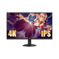 AOC U27B30 显示器27英寸4K IPS广色域10.7亿色数10bit低蓝光不闪HDR10台式电脑办公显示屏 台式电脑显示器