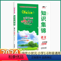 语文知识集锦 小学通用 [正版]2024新版 培优宝典 知识集锦语文升级版小学一1二2三3四4五5六6年级上册下册人教版