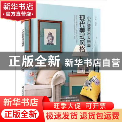 正版 小户型装出大格局:现代美式风格:Modern American style 苏