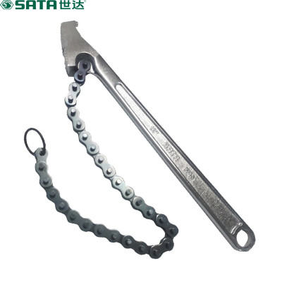 世达(SATA)97452防滑皮带扳手15英寸链条扳手手动工具 链条扳手15