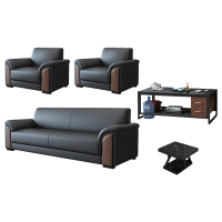 依韵珂洽谈沙发192*78*81cm(1+1+3+茶几+方几)套