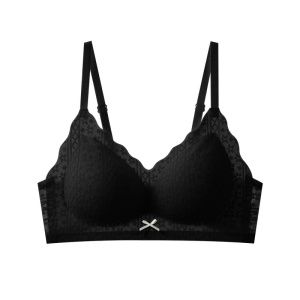 少女风无痕裸感内衣女生小胸聚拢无钢圈软支撑收副乳防下垂文胸罩