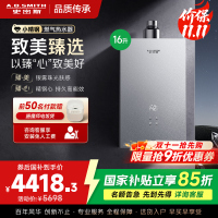 AO史密斯新品小体积16升精钢燃气热水器[小精钢EC5]静音 持久恒温 天然气 JSQ31-EC5