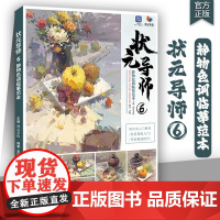 状元导师6静物色调临摹范本 2025烈公文化袁旭色彩基础单体组合塑造色稿完整稿静物写生素材美术高考联考教材教程水粉书籍