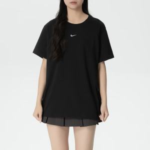 耐克(NIKE)女装新款运动服跑步健身训练舒适透气休闲时尚短袖T恤IH7602-010 ZP