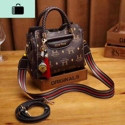 皮包包女包2020新款潮时尚百搭牛皮斜挎包女士大气手提包单肩包NEW LAKE 咖啡色[送皮保养油]女斜挎包 咖啡色[送真皮保养油】