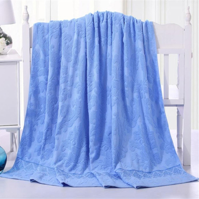 洛菲源 全棉毛巾被浴巾被 规格150*200cm 条