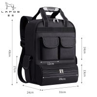 猎豹双肩工具包黑色LB29个