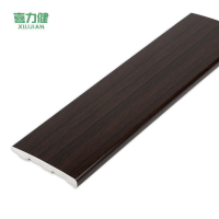 喜力健 PVC实心踢脚线 长3M*高10CM*厚10MM-黑胡桃 根