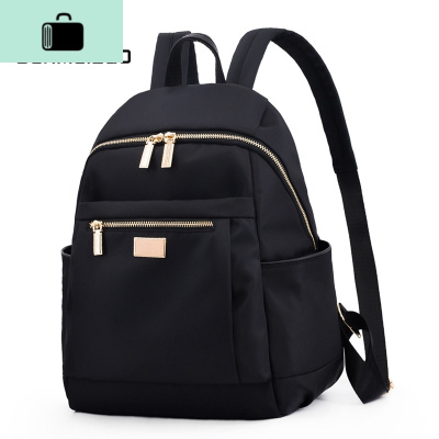 牛津布双肩包女2020年新款韩版潮小背包时尚百搭旅行包包帆布书包NEW LAKE