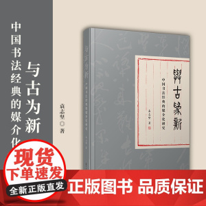 与古为新: 中国书法经典的媒介化研究 袁志坚 复旦大学出版社 书法-媒介化