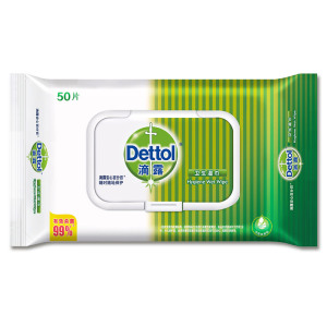 Dettol 滴露卫生湿巾50片